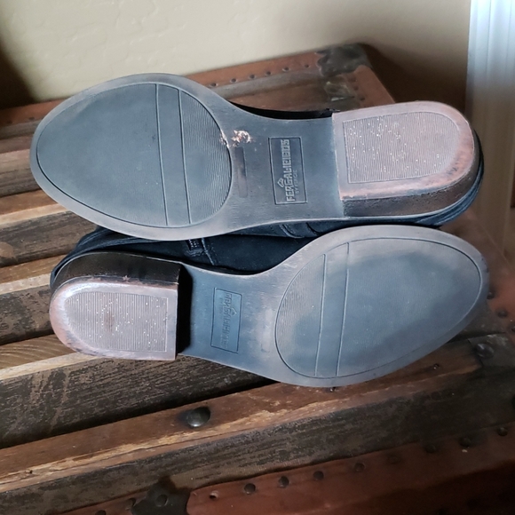 Fergalicious Black Suede Bootie 💥 - Picture 3 of 9